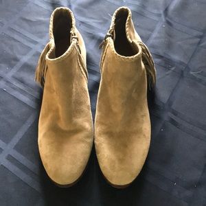 Sam Edelman suede type boots size 8